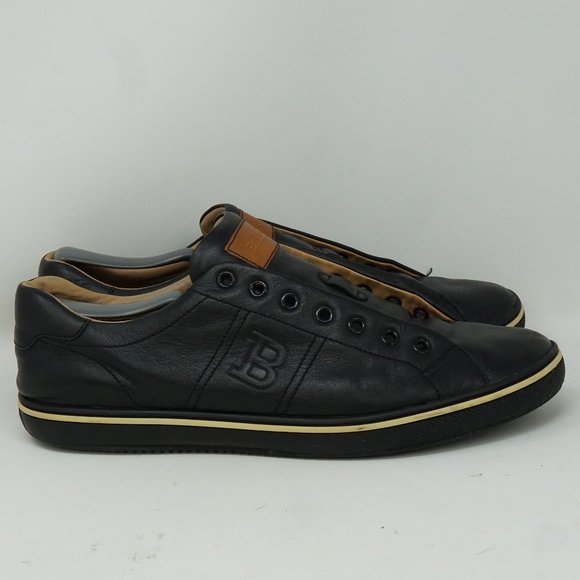 black bally sneakers